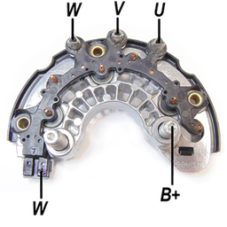 [07GA1757] RECTIFICADOR CHEVROLET SONIC CRUZE TRACKER TRAIL BLAZER6X50A AVALANCHE (GA712) TIPO DELCO