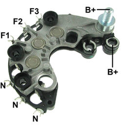 [07GA1998] RECTIFICADOR CHEVROLET CORSA AC 1.4 1.8 90AMP 6X35A AVALANCHE (GA998) TIPO VALEO