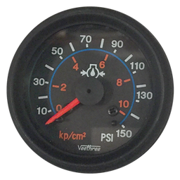 [16110959] MARCADOR ACEITE MECANICO 150PSI ARO NEGRO