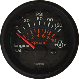 [16120944] MARCADOR ACEITE ELECTRICO 150PSI 24V ARO NEGRO