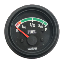 [16267283] MARCADOR GASOLINA SIN FLOTADOR 12V ESCALA COLOR ARO NEGRO